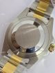 Swiss Rolex Submariner Watch 2-Tone Gold Dial Black Ceramic (7)_th.JPG